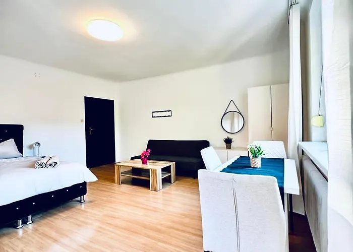 Affordable In A With Garden Near Danube For Long Apartment