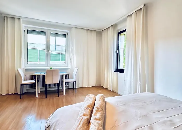 Affordable In A With Garden Near Danube For Long Apartment Wien