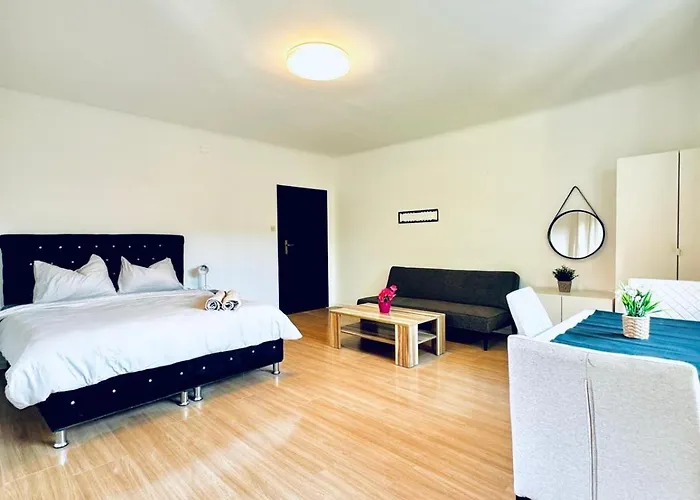 Affordable In A With Garden Near Danube For Long Apartment