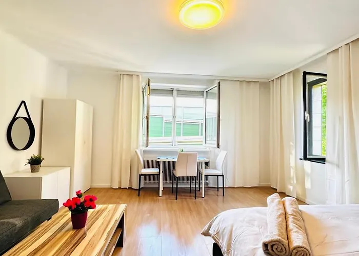 Apartment Affordable In A With Garden Near Danube For Long Wien