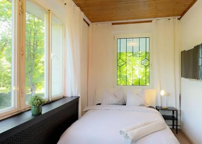 Affordable In A With Garden Near Danube For Long Apartment Wien